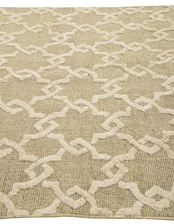 Detail image of  6' x 8' 9  Hand Knotted Luna Rug