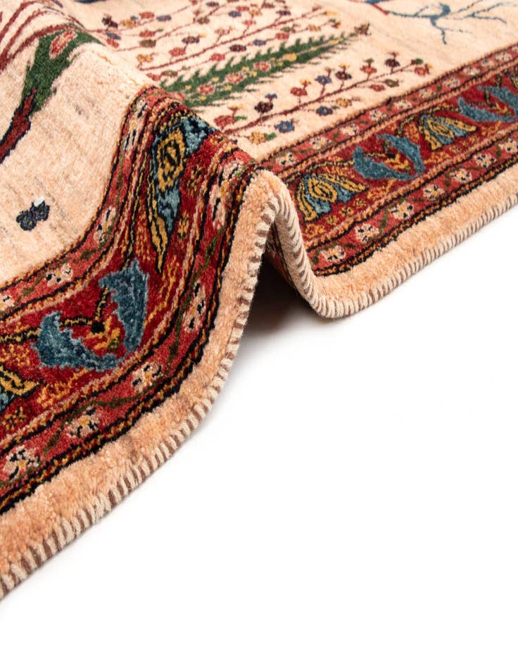 Detail image of  6' 10 x 9' 11 Luribaft Wool Rug