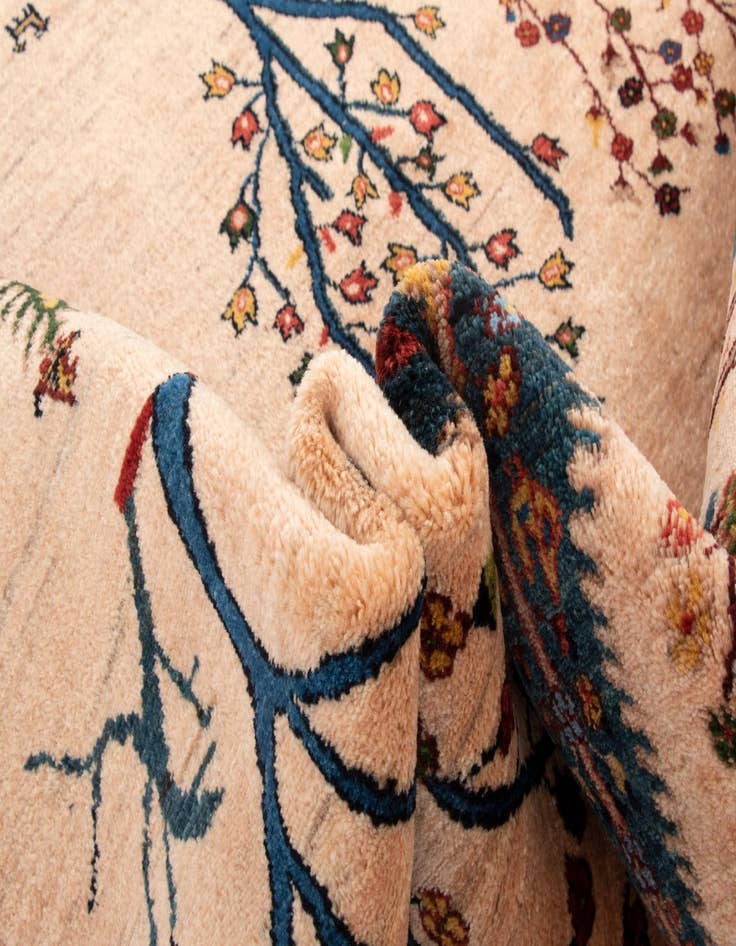 Detail image of  6' 10 x 9' 11 Luribaft Wool Rug