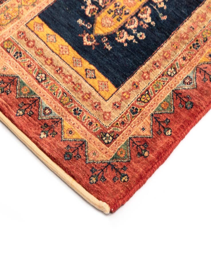 Detail image of  4' 11 x 6' 11 Luribaft Wool Rug