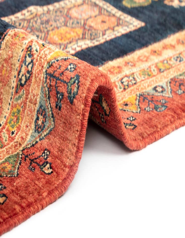 Detail image of  4' 11 x 6' 11 Luribaft Wool Rug