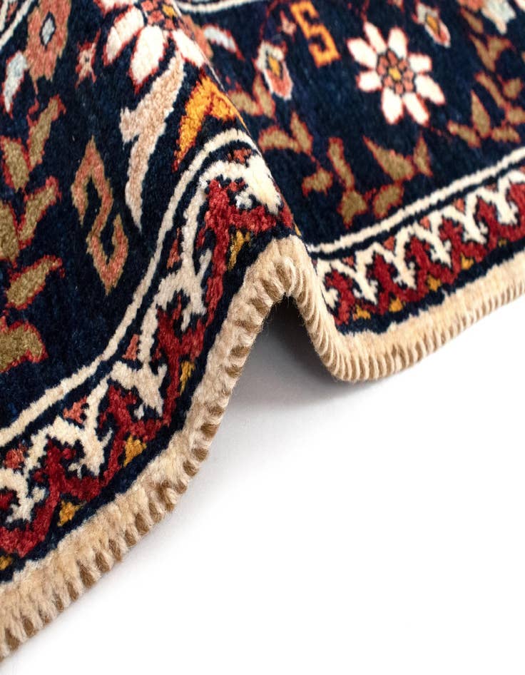 Detail image of  5' 3 x 7' 5  Hand Knotted Luribaft Persian Rug