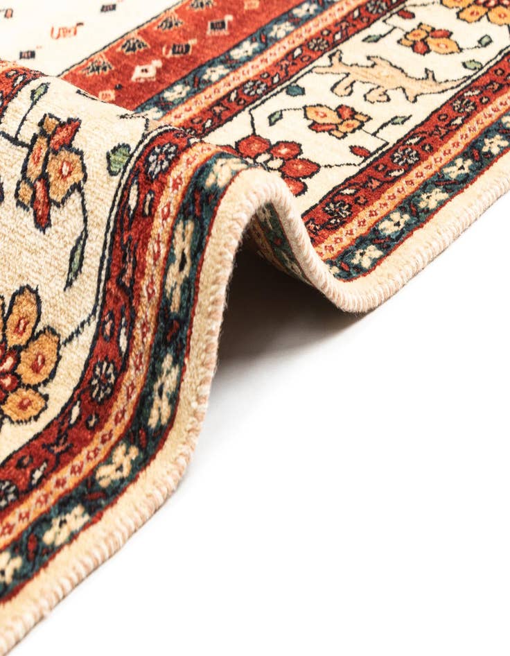 Detail image of  8' 2 x 11' 4  Hand Knotted Luribaft Rug