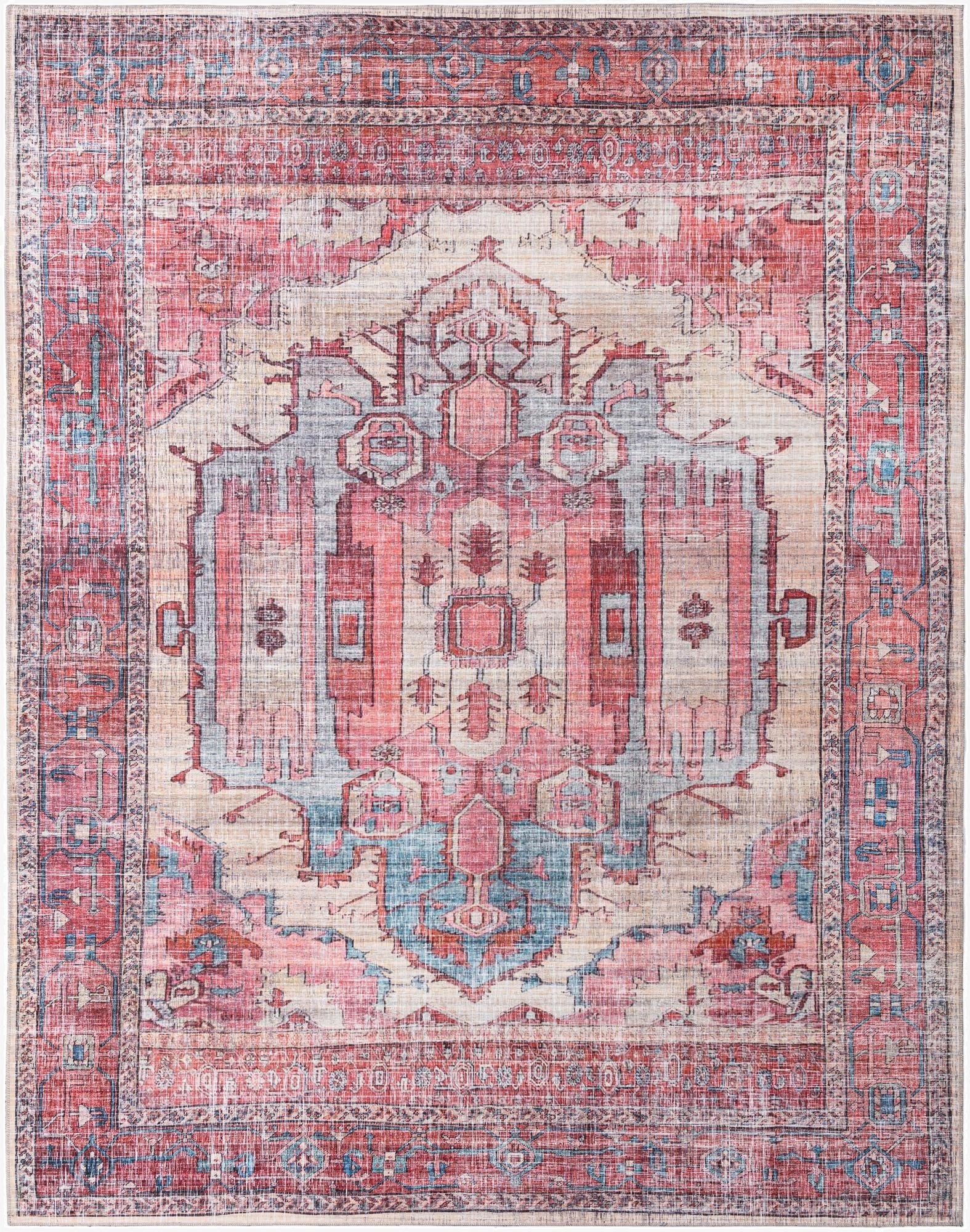 Primary image  10' 6 x 13'  Washable Maahru Rug