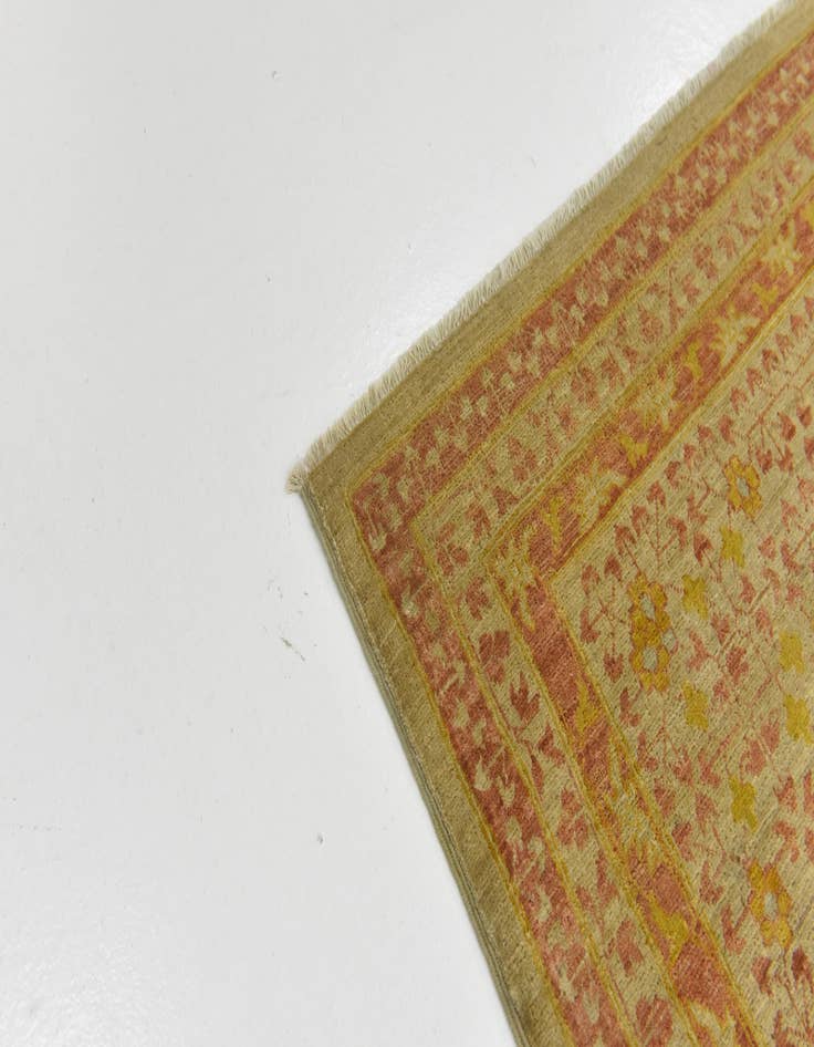 Detail image of  8' 8 x 13'  Hand Knotted Mamluk Ziegler Oriental Rug