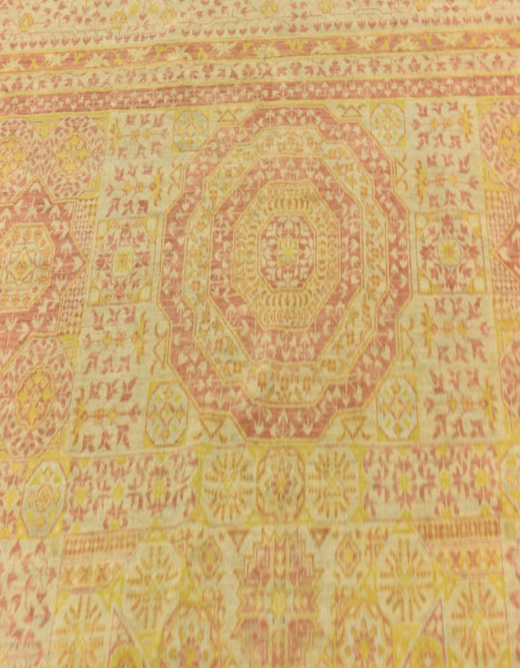 Detail image of  8' 8 x 13'  Hand Knotted Mamluk Ziegler Oriental Rug