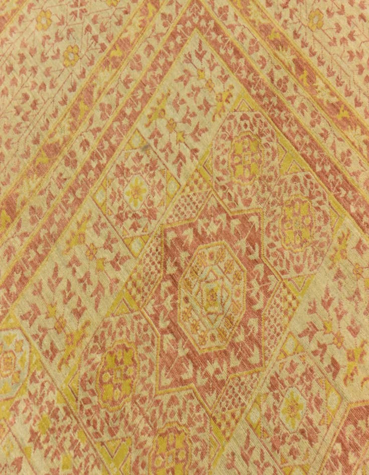 Detail image of  8' 8 x 13'  Hand Knotted Mamluk Ziegler Oriental Rug