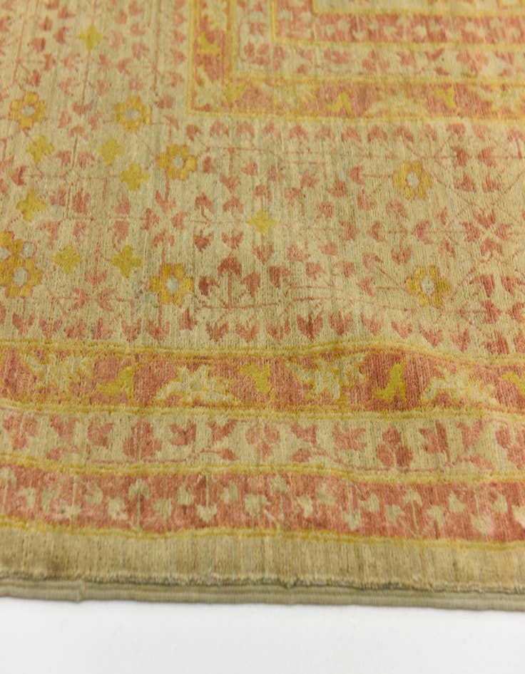 Detail image of  8' 8 x 13'  Hand Knotted Mamluk Ziegler Oriental Rug