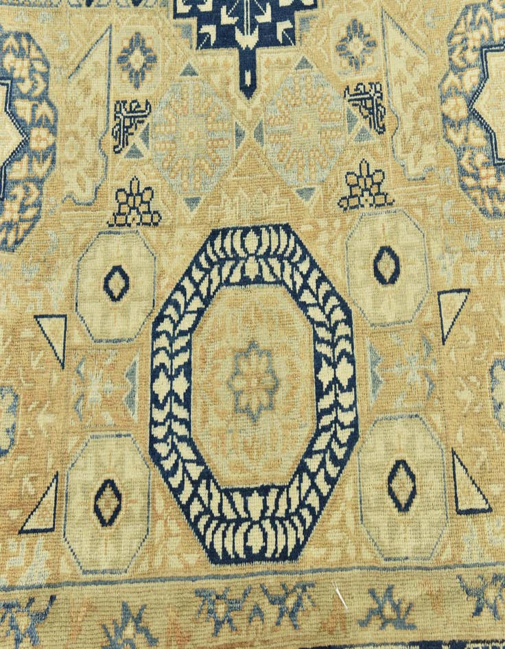 Detail image of  8' 9 x 11' 3  Hand Knotted Mamluk Ziegler Rug