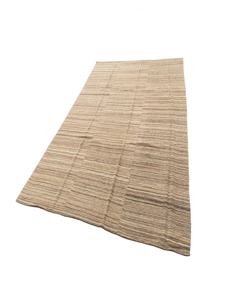 Detail image of  9' x 11' 11  Hand Knotted Marok Kilim Rug