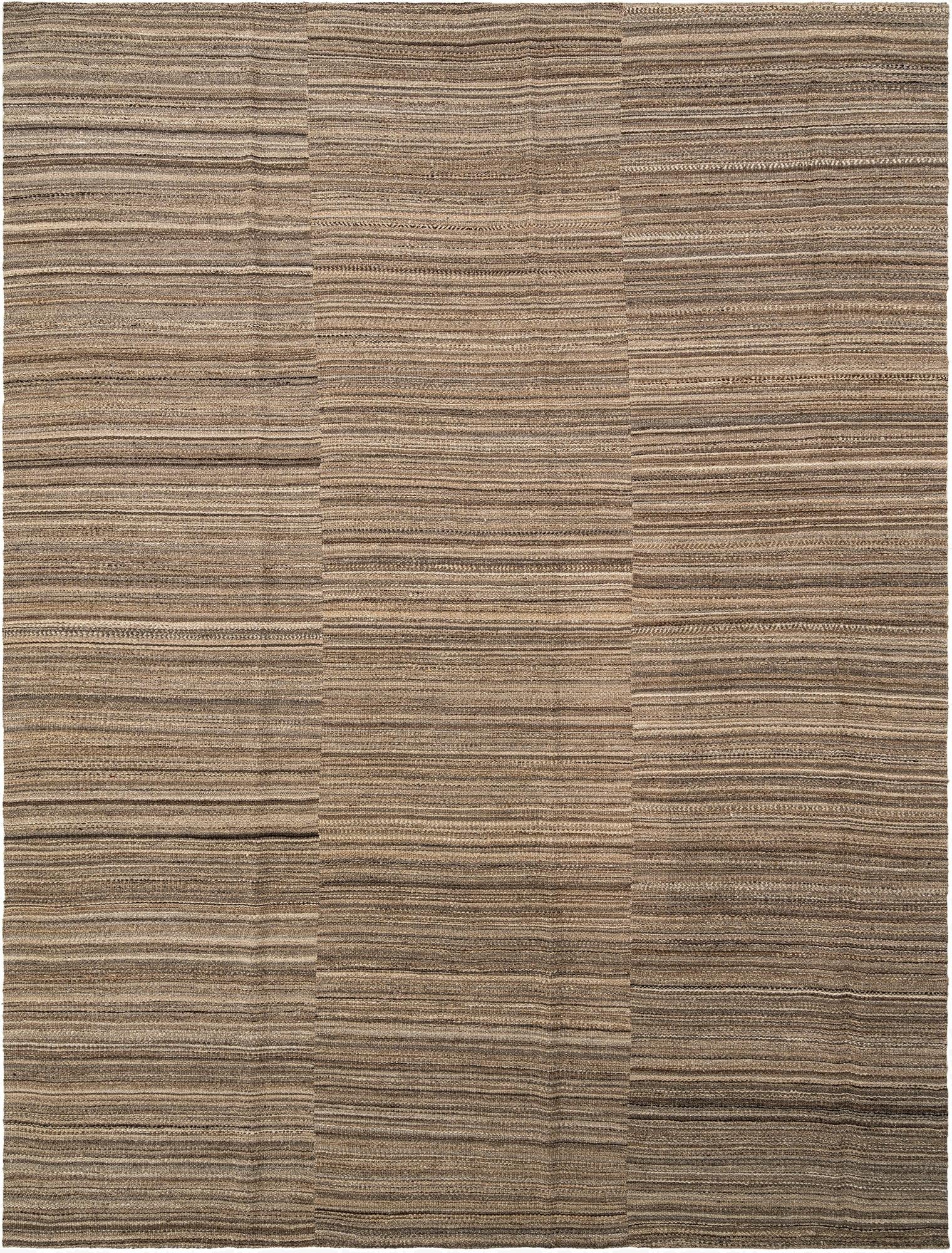  9' x 11' 11  Hand Knotted Marok Kilim Rug