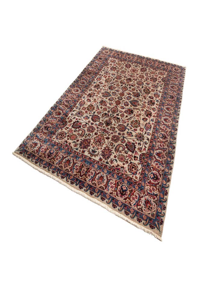 Detail image of  8' x 11' Mashad Wool Rug