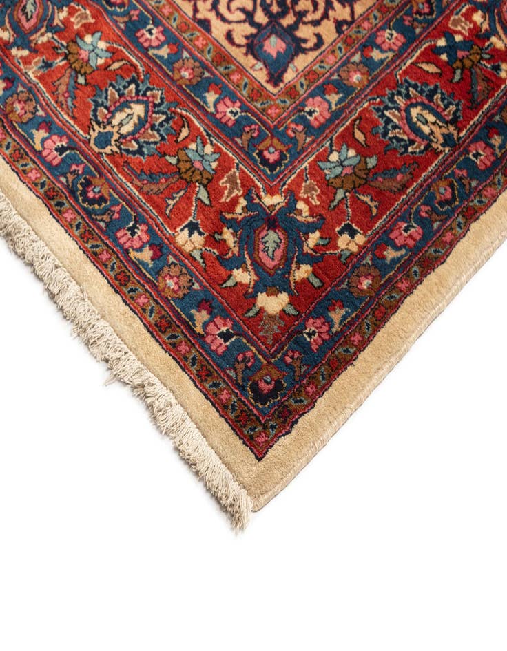 Detail image of  6' 8 x 9' 8 Mashad Wool Rug