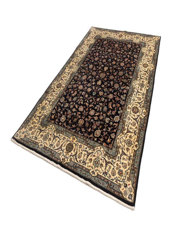 Detail image of  6' 7 x 9' 9 Mashad Wool Rug