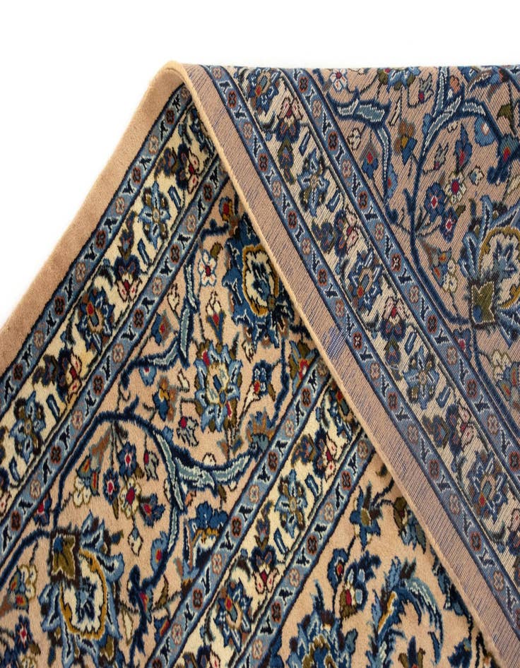 Detail image of  9' 10 x 12' 3  Hand Knotted Mashad Persian Wool Rug