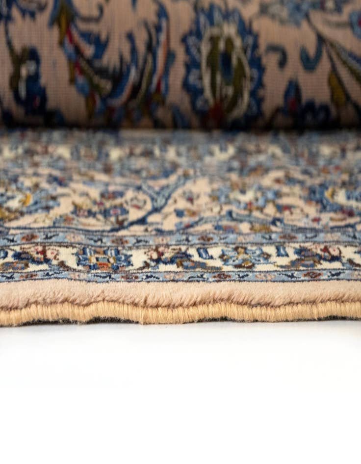 Detail image of  9' 10 x 12' 3  Hand Knotted Mashad Persian Wool Rug