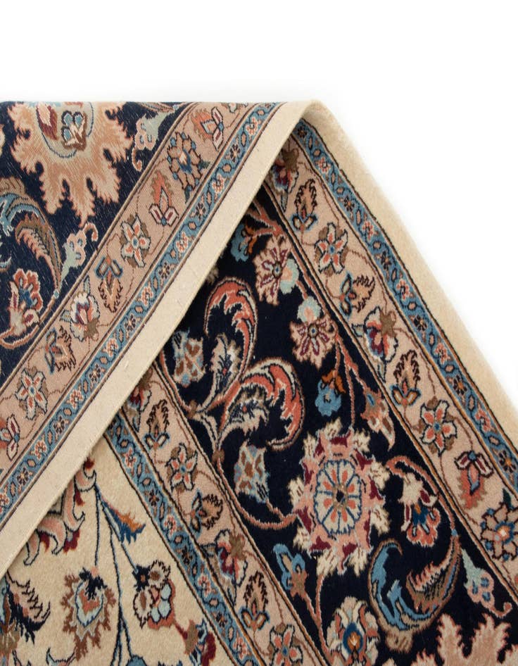 Detail image of  9' 10 x 12' 8  Hand Knotted Mashad Persian Wool Rug