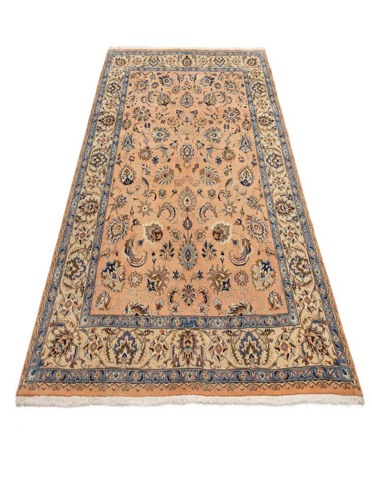 Detail image of  8' 11 x 11' 11  Hand Knotted Mashad Persian Rug