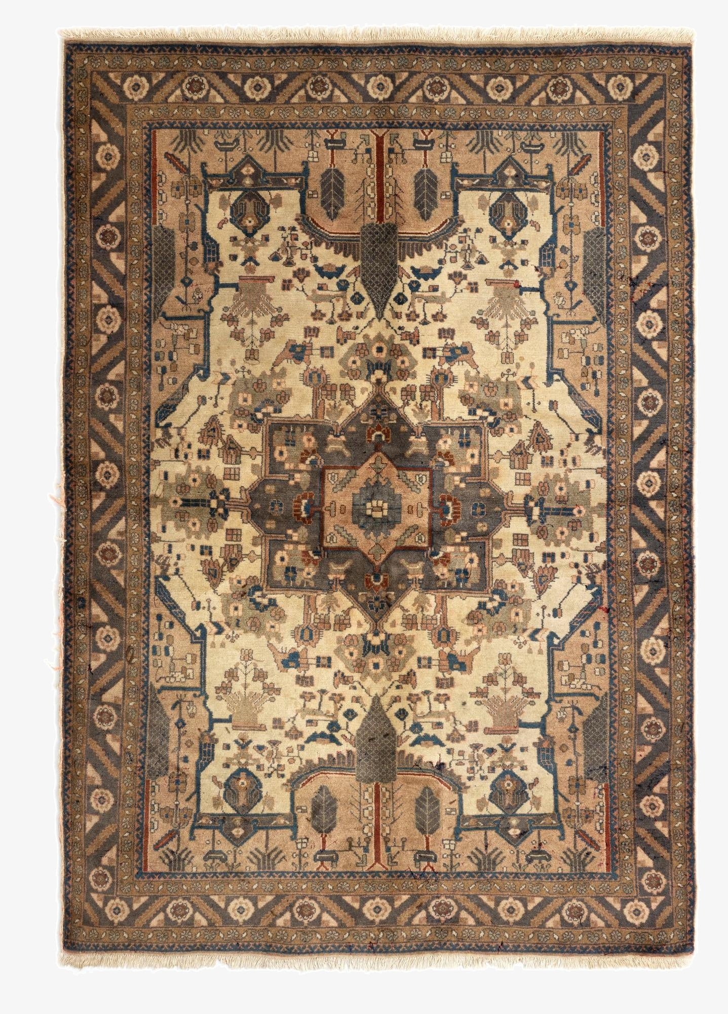  5' 1 x 7' 5 Mehraban Wool Rug
