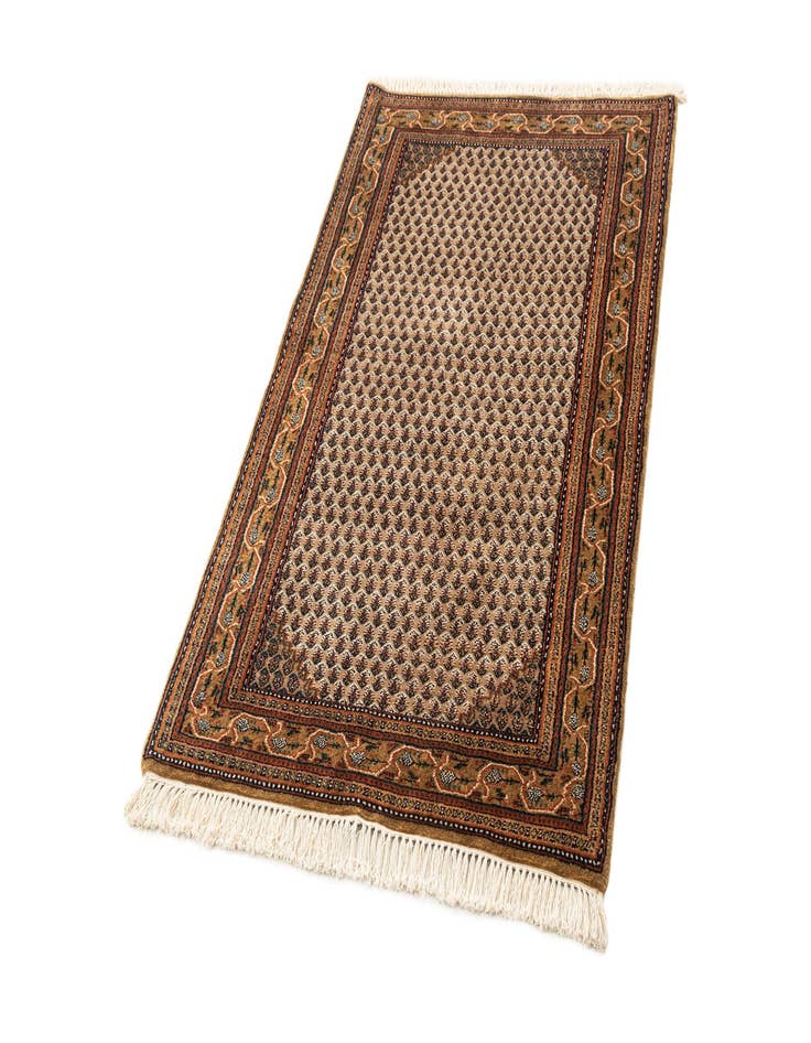 Detail image of  3' 2 x 5' 3  Hand Knotted Mir Wool Rug