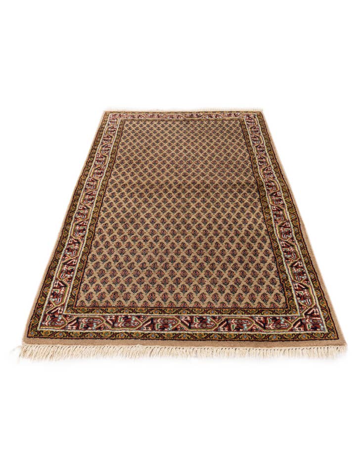 Detail image of  3' 1 x 5' 4  Hand Knotted Mir Wool Rug