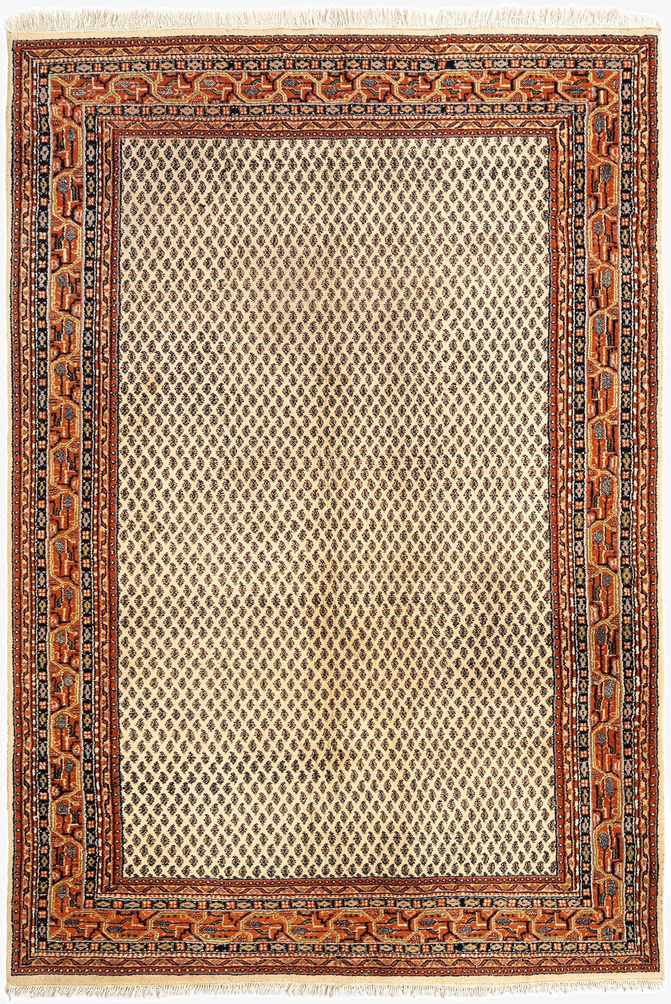  6' 6 x 9' 6 Mir Wool Rug