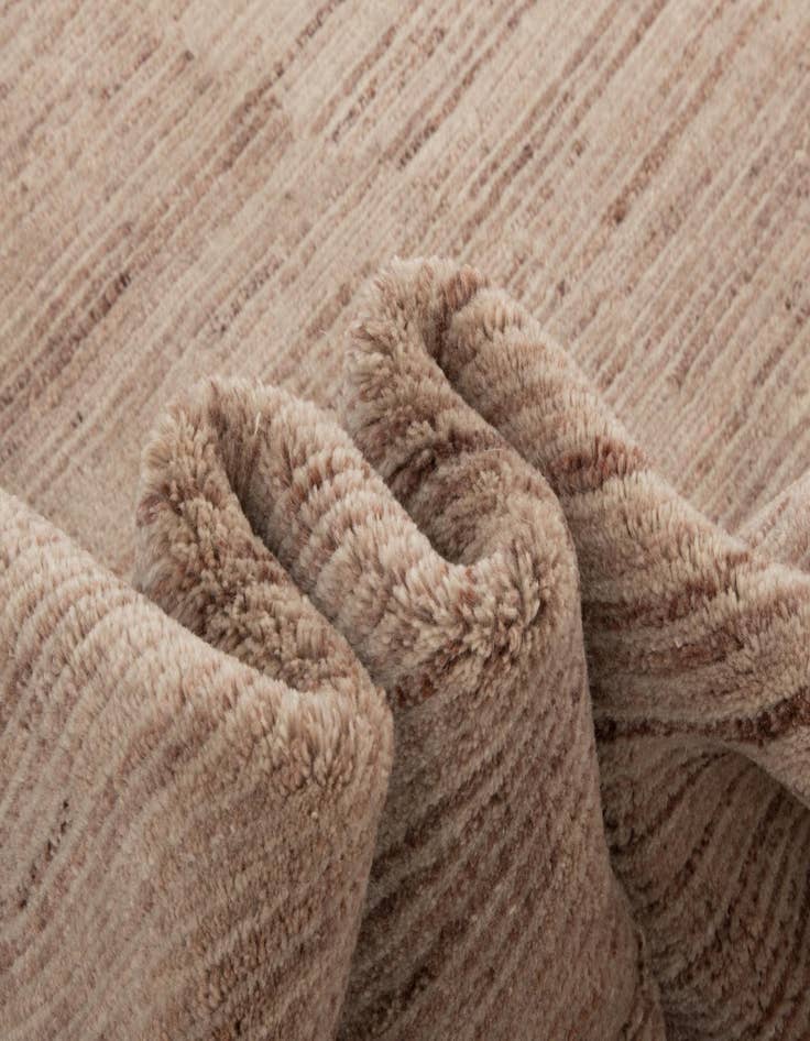 Detail image of 5' 8 x 7' 8 Modern Manshu Wool Rug