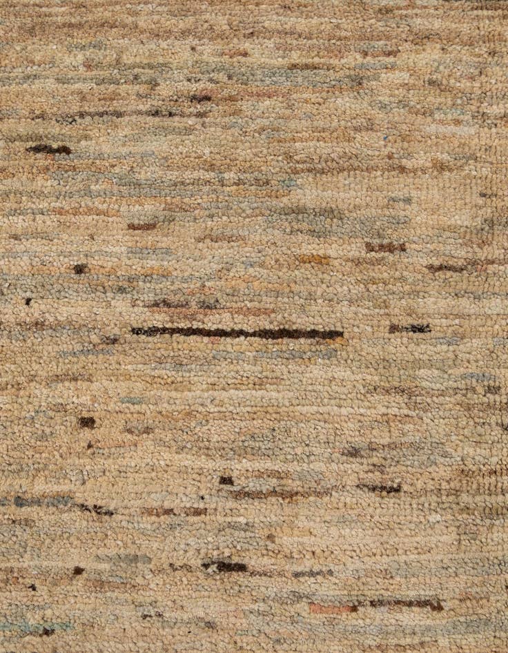 Detail image of  6' 3 x 9' 5  Hand Knotted Modern Ziegler Wool Rug