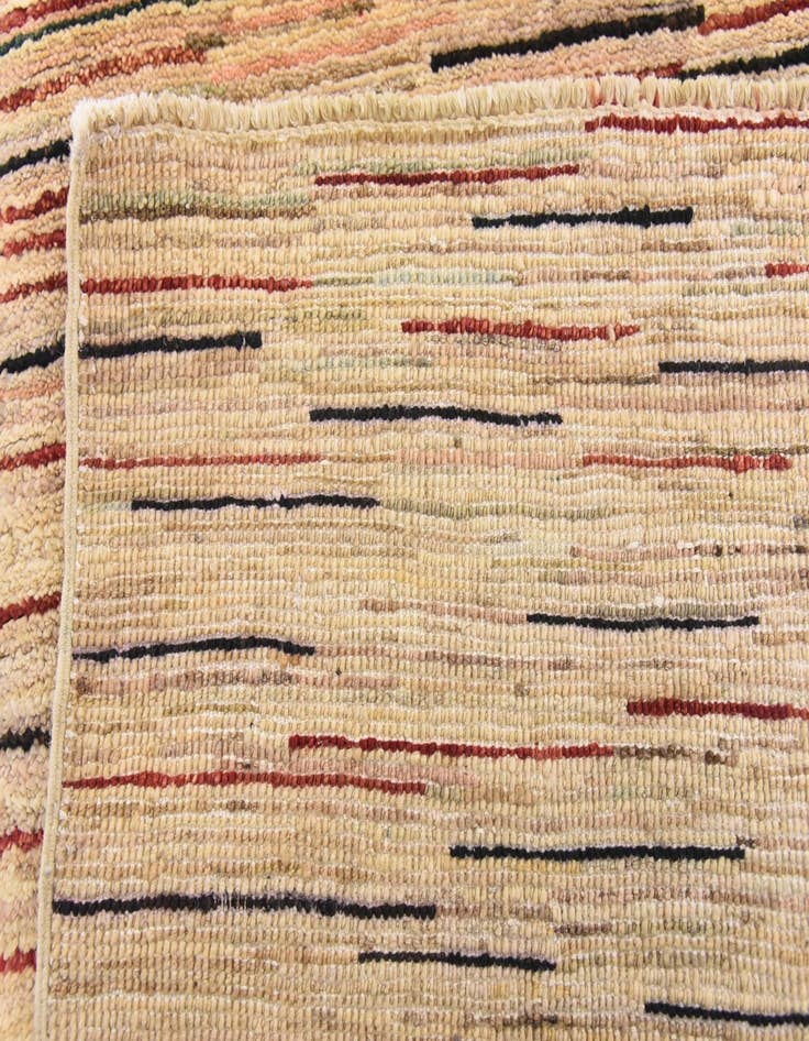 Detail image of  3' 7 x 6'  Hand Knotted Modern Ziegler Oriental Rug