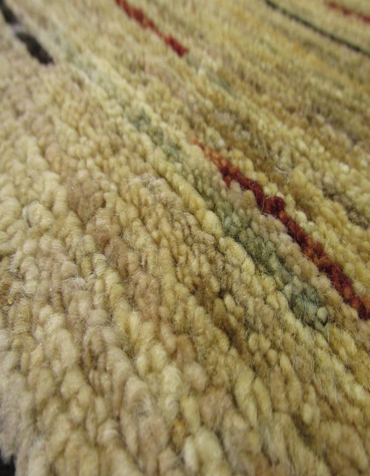 Detail image of  3' 7 x 6'  Hand Knotted Modern Ziegler Oriental Rug