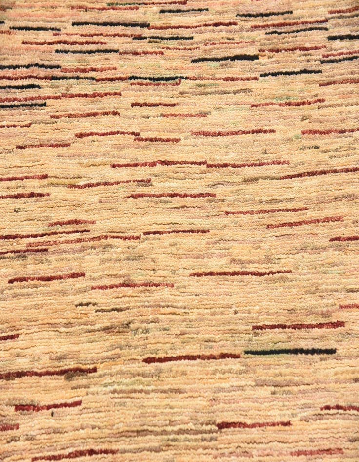 Detail image of  3' 7 x 6'  Hand Knotted Modern Ziegler Oriental Rug
