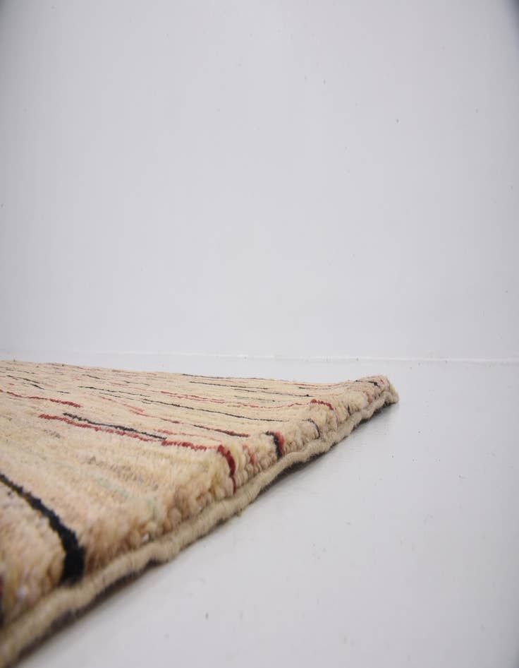 Detail image of  3' 7 x 6'  Hand Knotted Modern Ziegler Oriental Rug