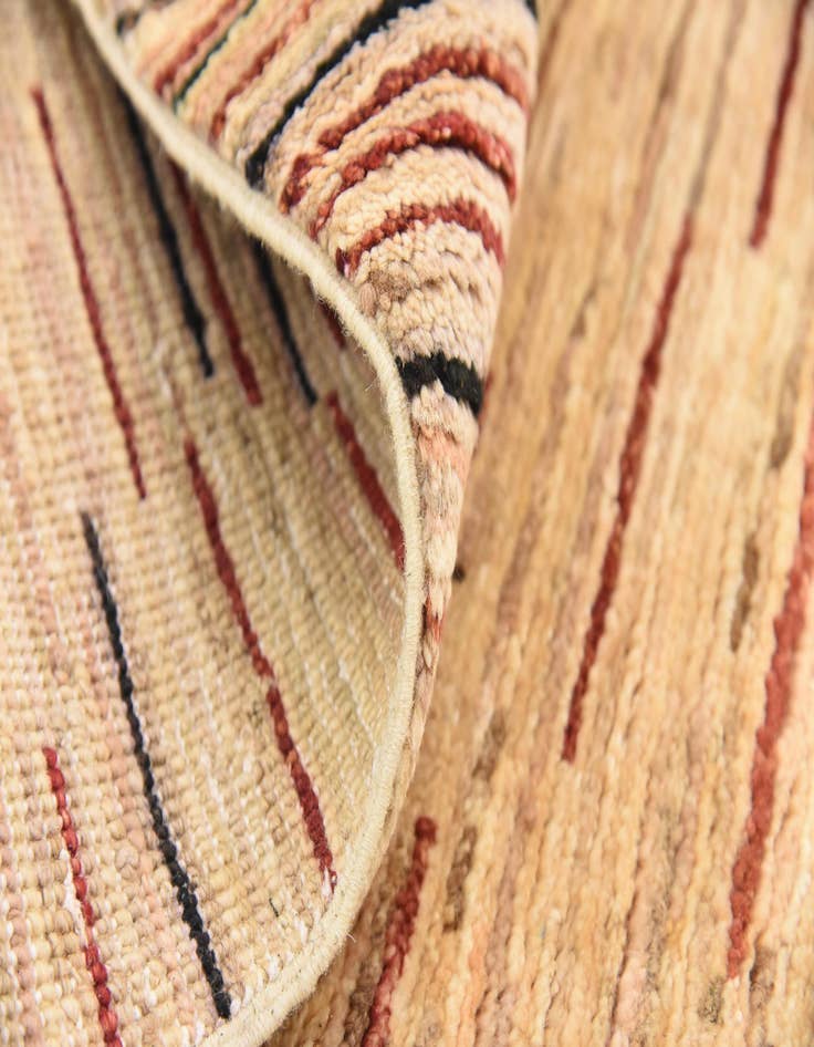 Detail image of  3' 7 x 6'  Hand Knotted Modern Ziegler Oriental Rug