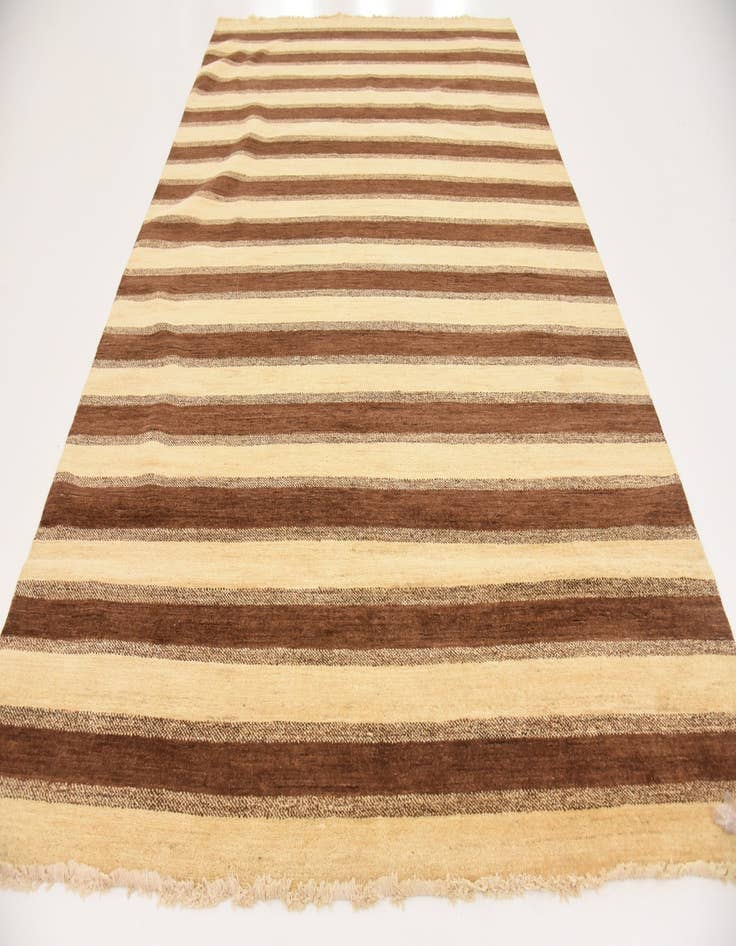 Detail image of  6' 6 x 10'  Hand Knotted Modern Ziegler Oriental Rug