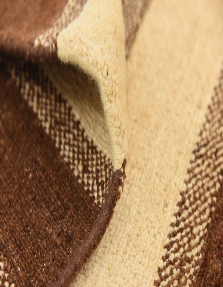 Detail image of  6' 6 x 10'  Hand Knotted Modern Ziegler Oriental Rug