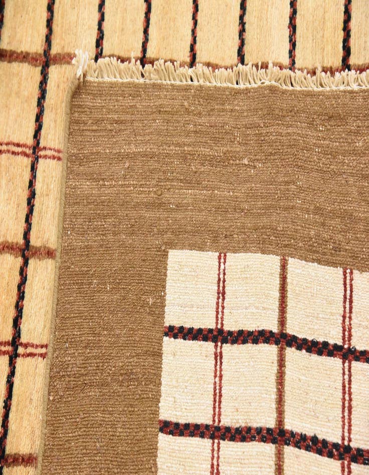 Detail image of  5' 7 x 8' 2  Hand Knotted Modern Ziegler Oriental Rug