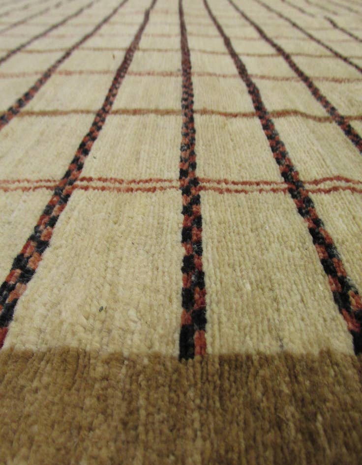 Detail image of  5' 7 x 8' 2  Hand Knotted Modern Ziegler Oriental Rug