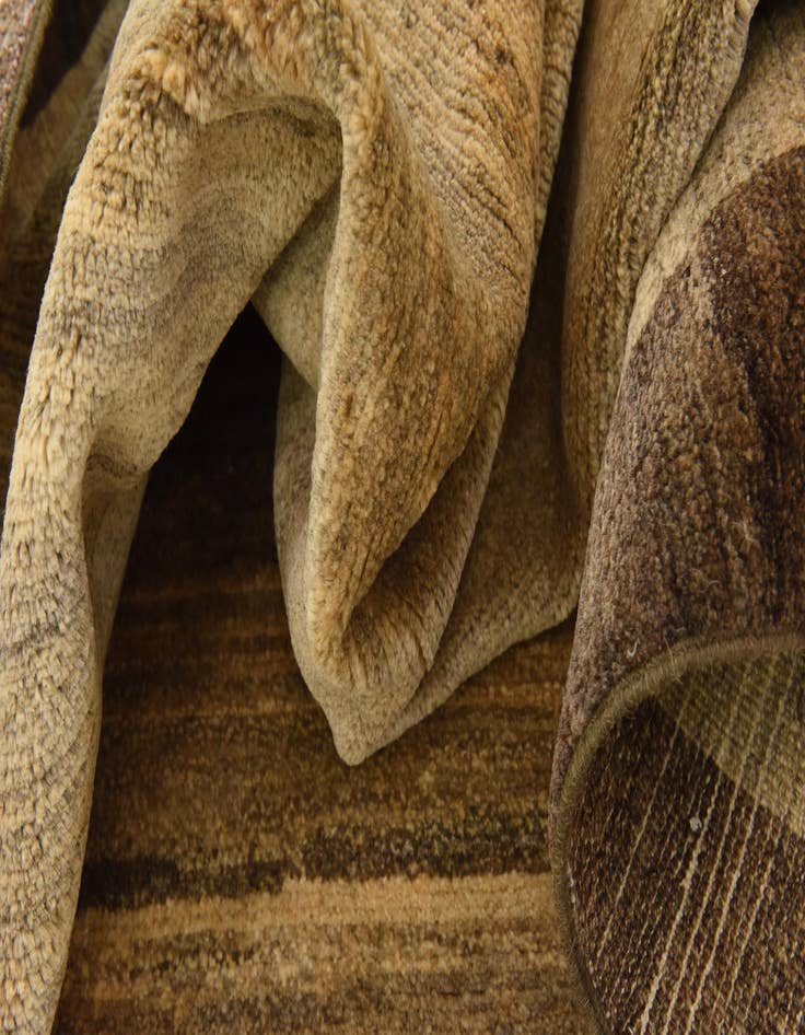 Detail image of  4' x 5' 8  Hand Knotted Modern Ziegler Oriental Rug