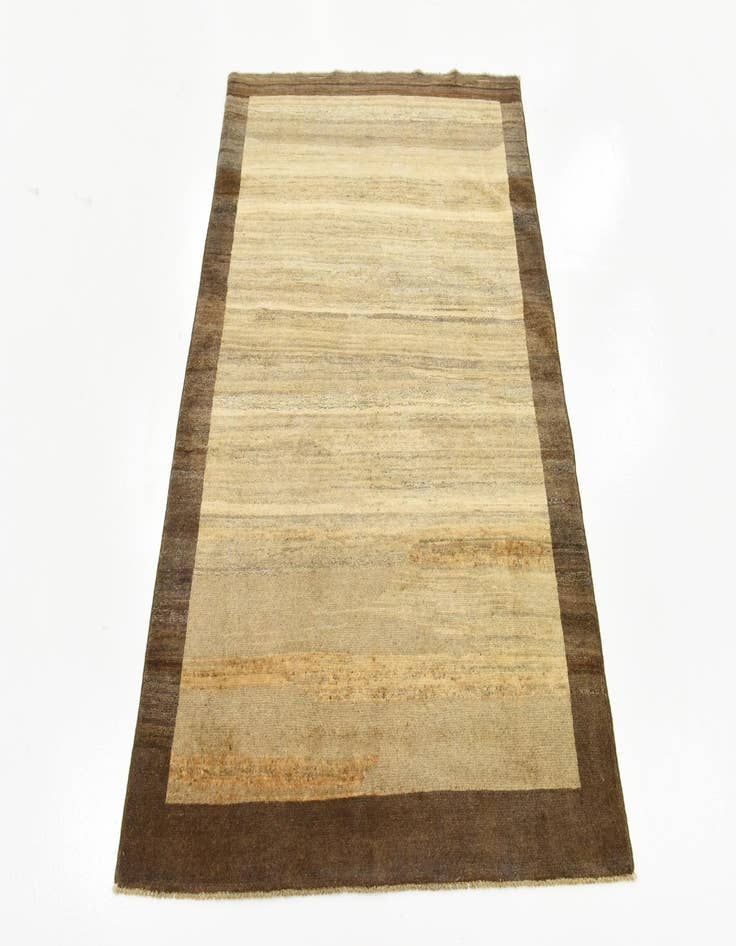 Detail image of  4' x 5' 8  Hand Knotted Modern Ziegler Oriental Rug