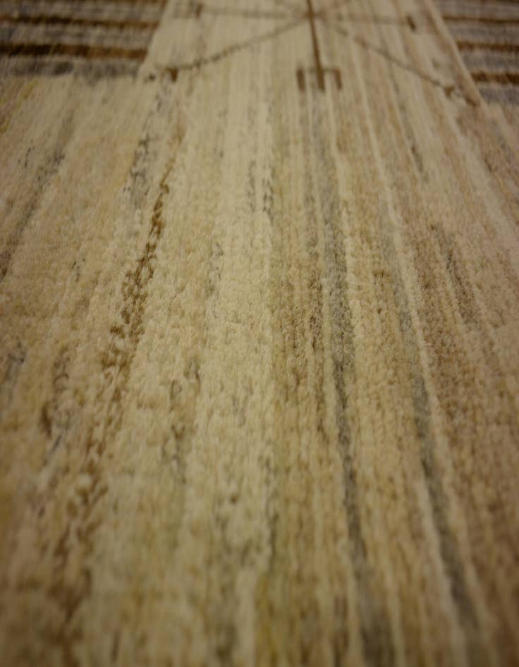 Detail image of  6' 6 x 9' 6  Hand Knotted Modern Ziegler Oriental Rug