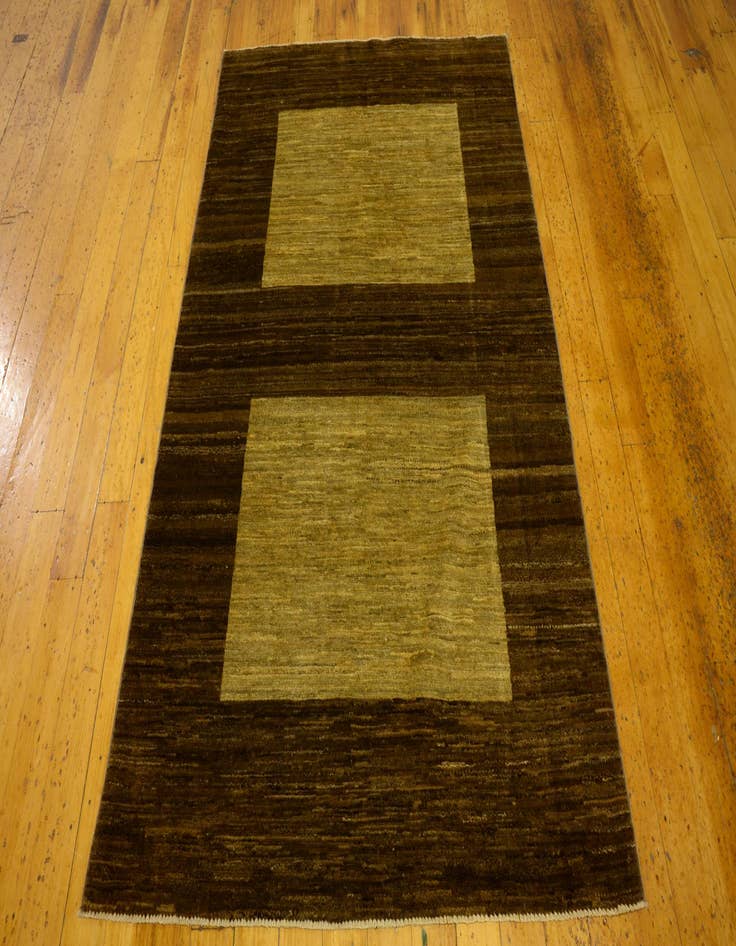 Detail image of  3' 10 x 5' 9  Hand Knotted Modern Ziegler Oriental Rug