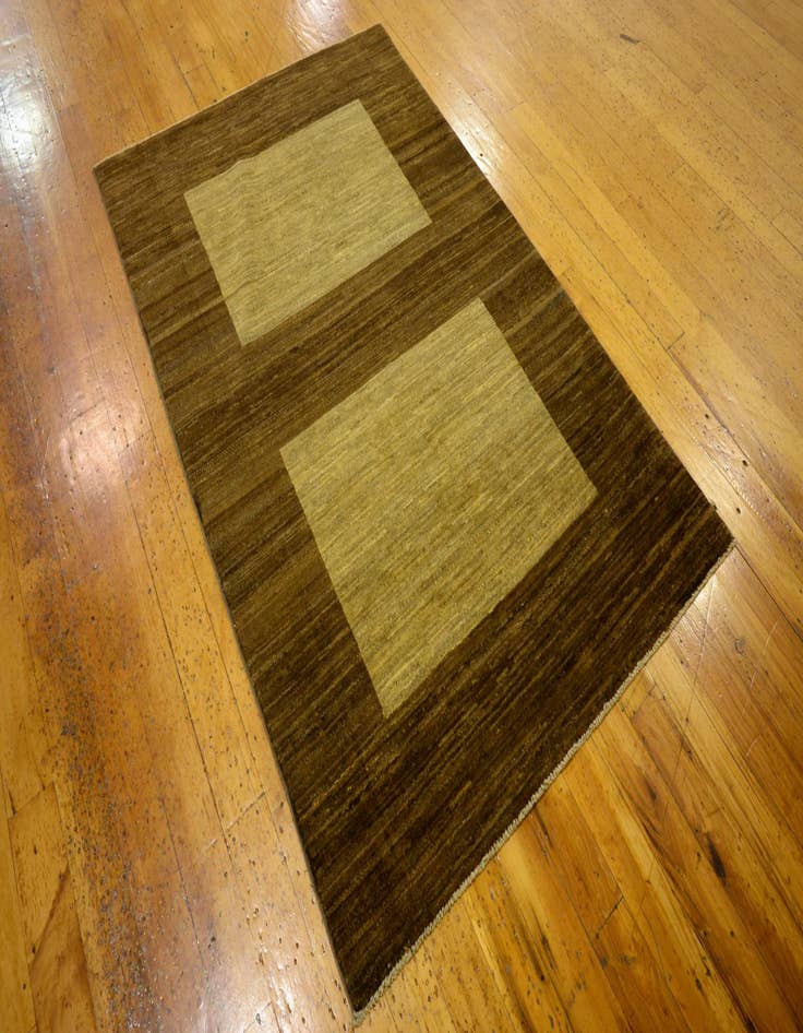 Detail image of  3' 10 x 5' 9  Hand Knotted Modern Ziegler Oriental Rug