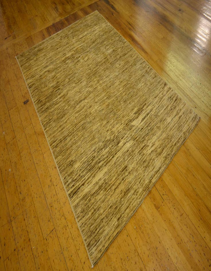 Detail image of  4' 8 x 6' 5  Hand Knotted Modern Ziegler Oriental Rug