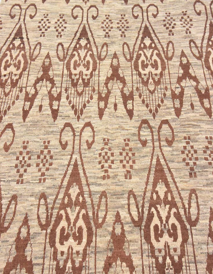 Detail image of  5' 7 x 7' 10  Hand Knotted Modern Ziegler Rug
