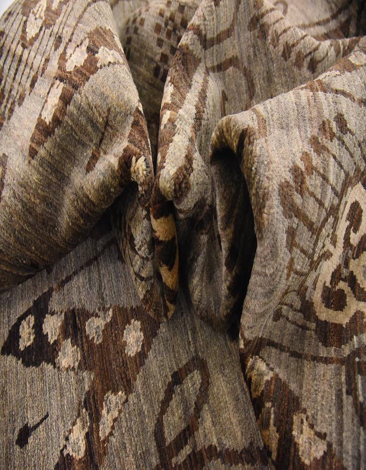 Detail image of  6' 8 x 9' 7  Hand Knotted Modern Ziegler Rug