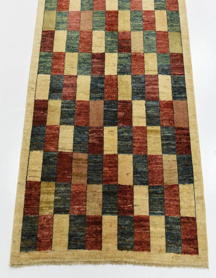 Detail image of  3' 10 x 6'  Hand Knotted Modern Ziegler Oriental Rug