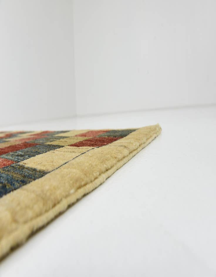 Detail image of  3' 10 x 6'  Hand Knotted Modern Ziegler Oriental Rug