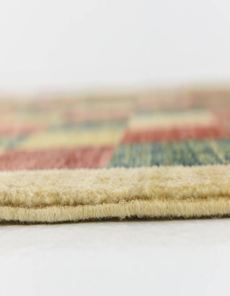 Detail image of  3' 10 x 6'  Hand Knotted Modern Ziegler Oriental Rug