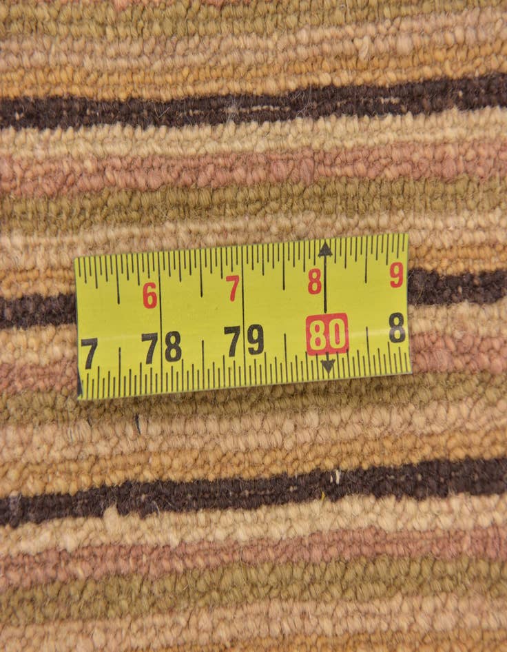 Detail image of  4' 1 x 6' 1  Hand Knotted Modern Ziegler Wool Rug