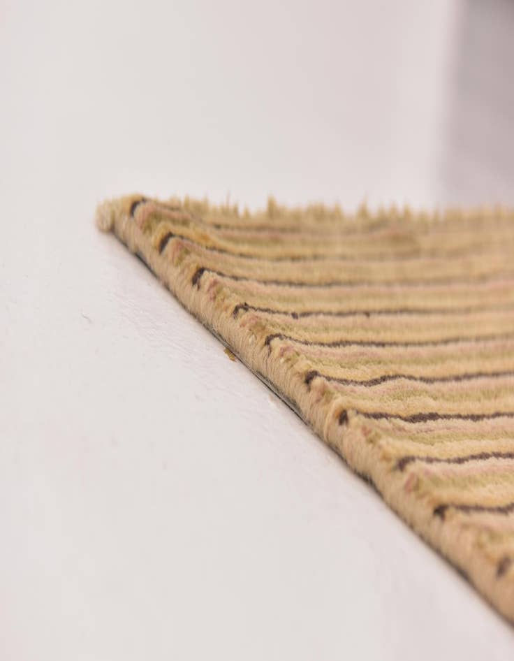 Detail image of  4' 1 x 6' 1  Hand Knotted Modern Ziegler Wool Rug